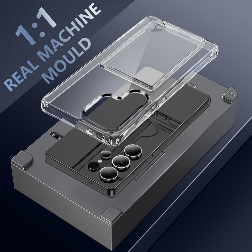 For Samsung Galaxy S26 Ultra Case Protective TPU Phone Cover with Card Holder