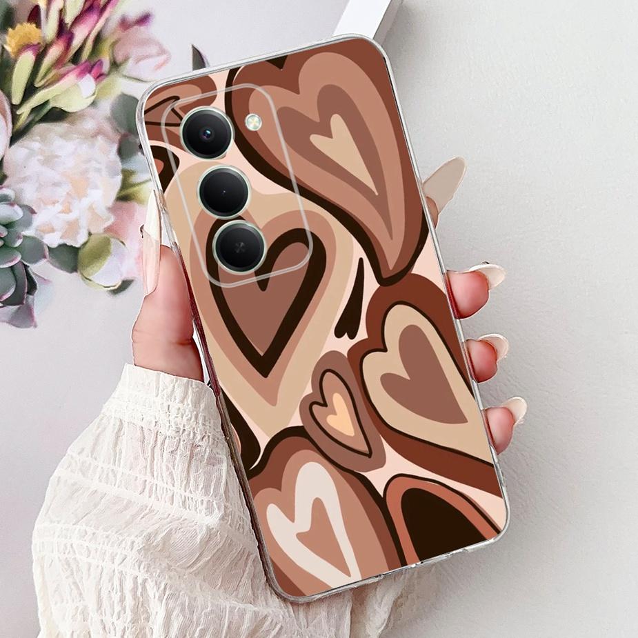 For Xiaomi Redmi 15 5G Case Cute Cat Luxury Painted Cover 6.9'' Soft Slim Phone Case For Xiaomi Redmi 15 Redmi15 4G Fundas Coque
