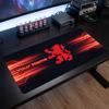 Middlesbrough FC Custom Large Mouse Pad, Personalized Name Text Print, Football Logo Non‑Slip Desk Mat Gaming Gift