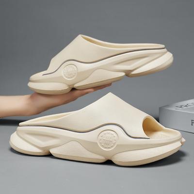 Slippers for Men Men's Sandals Beach Shoes for Men Soft and Comfortable Wear-resistant Indoor and Outdoor Non-Slip Thick Bottom