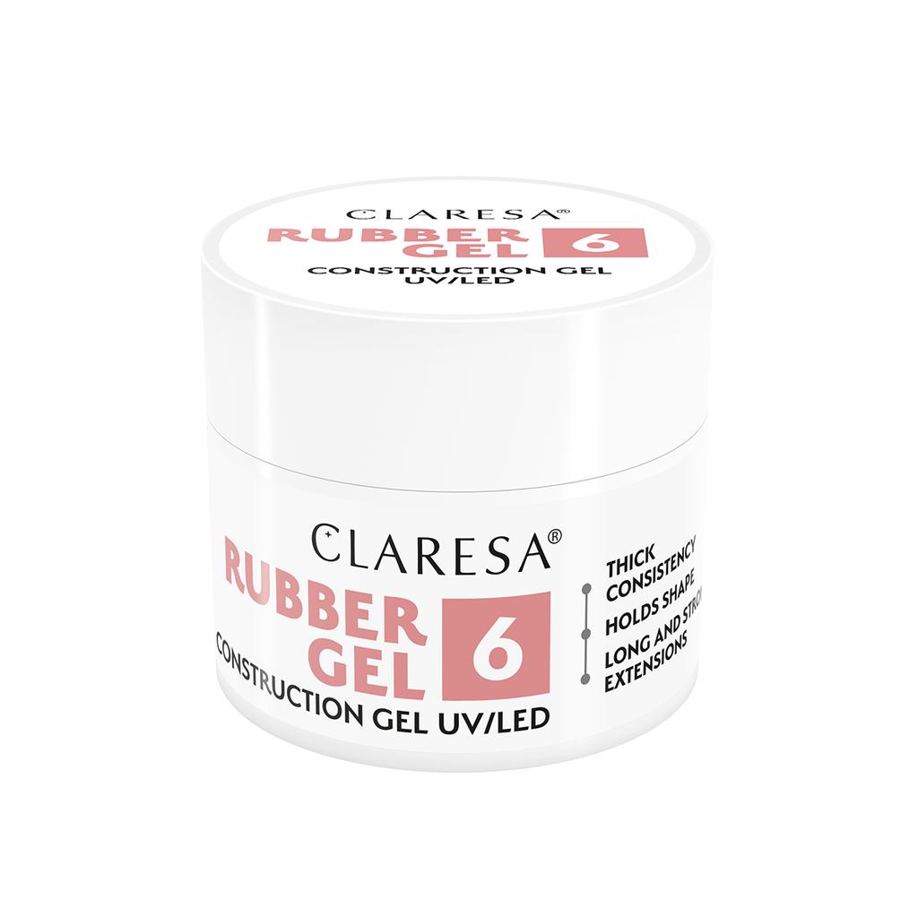 Claresa Żel Budujący Rubber Żel 6 -12G