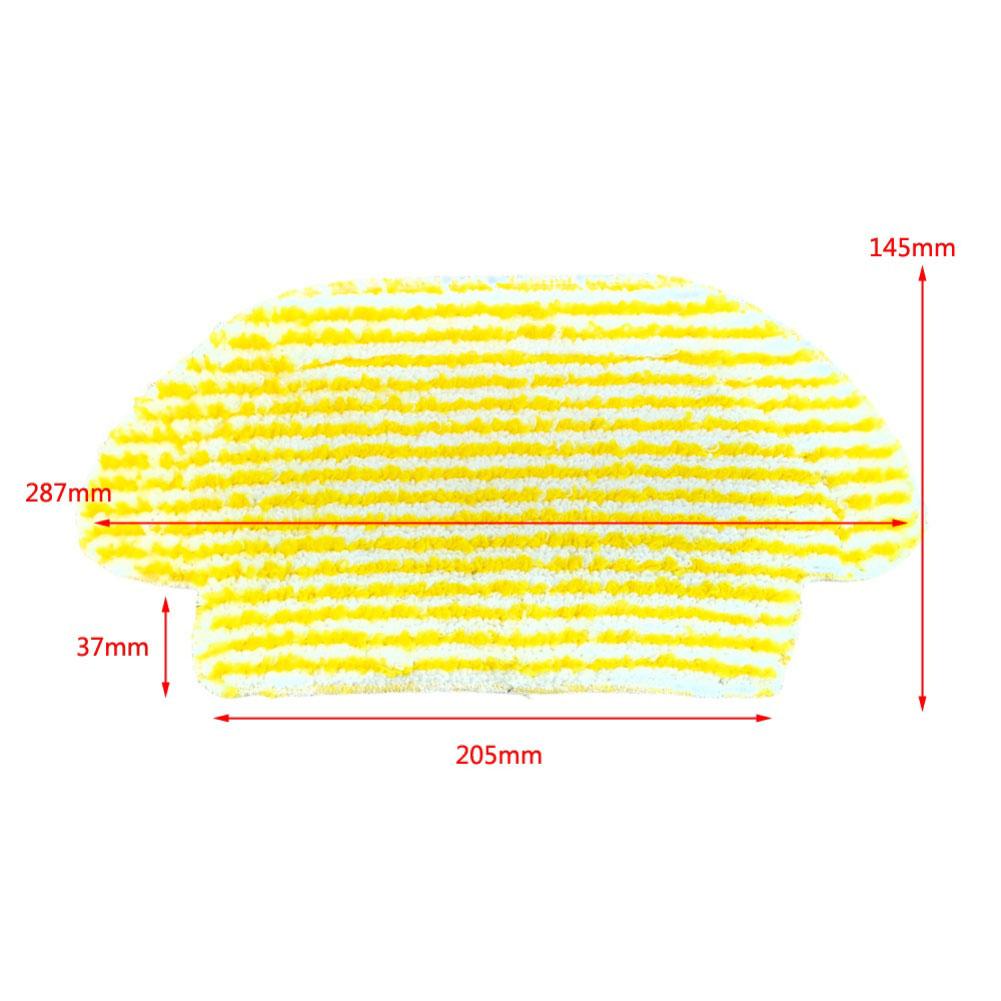 Washable Reusable Microfiber Mop Cloth For Karcher RCV 3 RV3 Robot Vacuum Cleaner Floor Cleaning Replacement Parts 2 Or 6 Pack