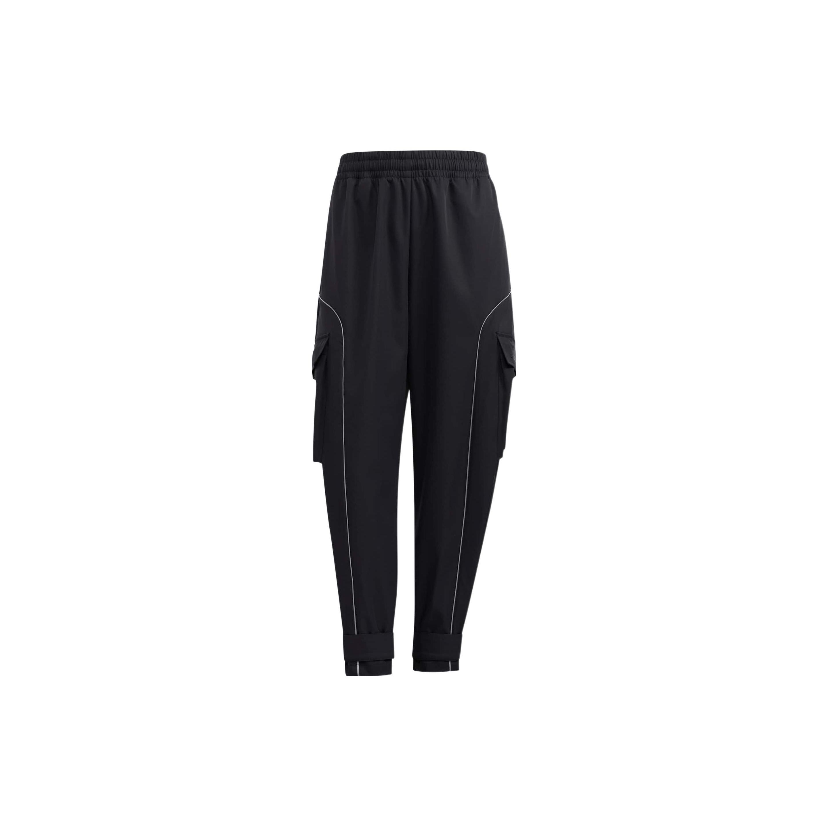(WMNS) adidas UST Woven Pants T1 Asia Sizing Black Women s HM7094 XL