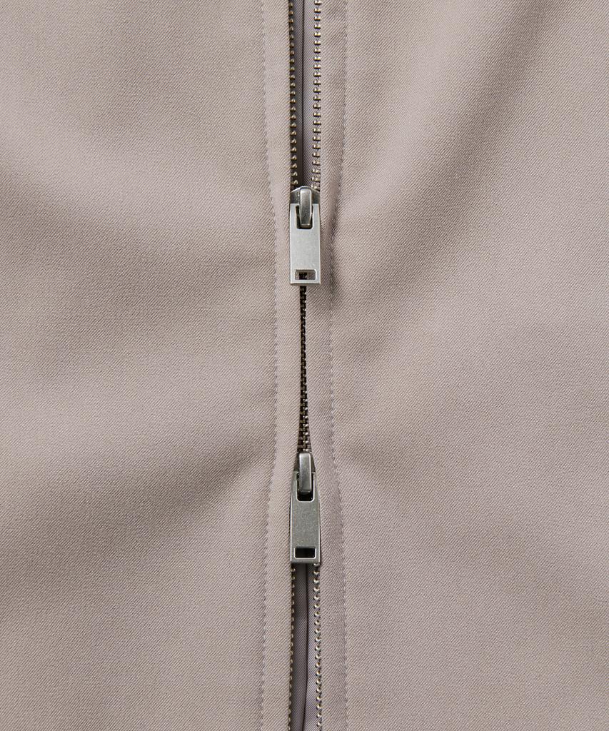 Musinsa Standard Relaxed Minimal Blouson Jacket [Light Beige]