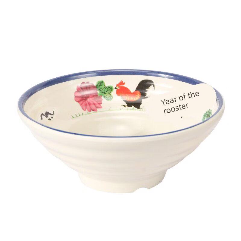 Thickened Melamine Noodle Bowl