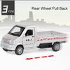 1/32 WULING Van Cars Models Alloy Diecast Toy with Light Sound Pull Back Vehicles Doors Opened Loading Cargo Truck Toys for Kids