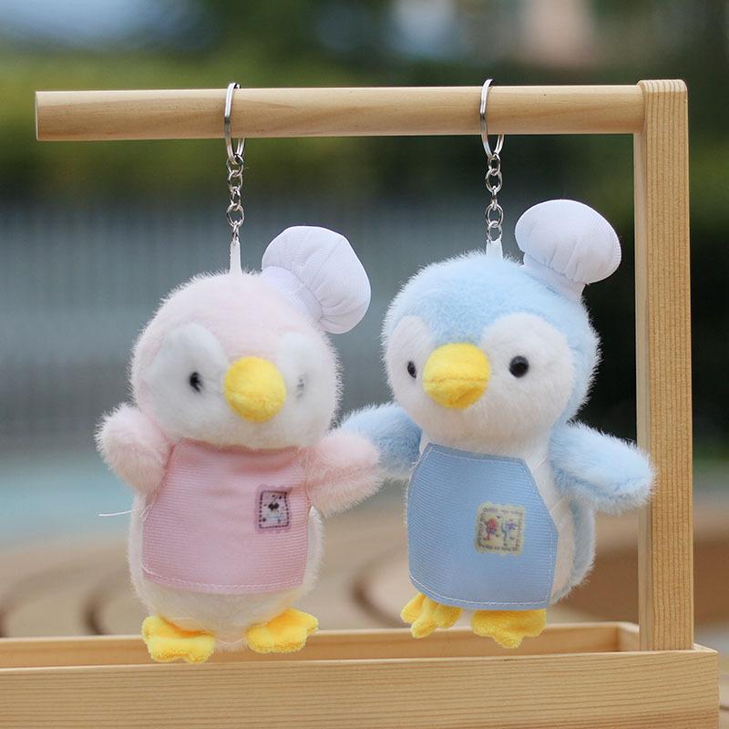 Adorable Penguin Keychain Plush Toy Bag Pendant Cute Animal Shape Soft Short Plush Material PP Cotton Filled Gift for Youth