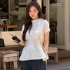 Women S 2 Way Half Sleeve Tie blouSe Kw6mb4090 11
