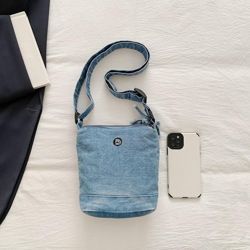 Denim Bag Student Shoulder Bag Women's Crossbody Bag Mobile Phone Bag