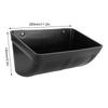 Chicken Feeder Plastic Hanging Fence Feeder Waterer Trough with Clips for Duck Goose Goat Sheep Poultry Livestock