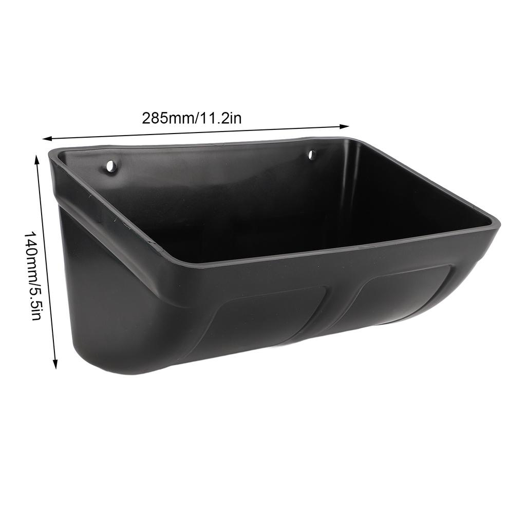 Chicken Feeder Plastic Hanging Fence Feeder Waterer Trough with Clips for Duck Goose Goat Sheep Poultry Livestock