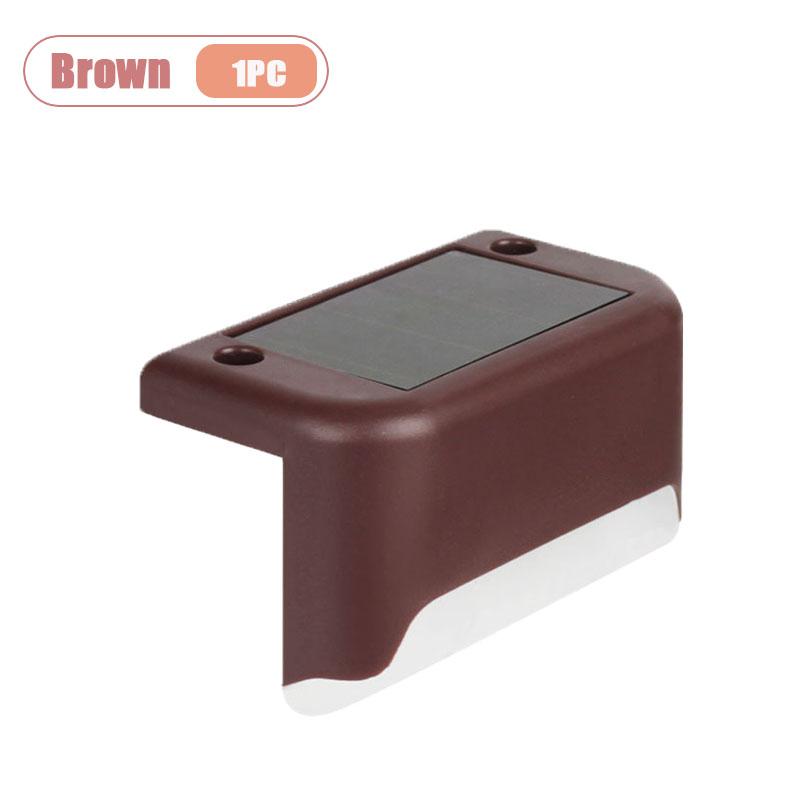 

1/2/4/8PCS Waterproof Solar Deck Lights Outdoor LED Step Lights for Stairs Fence Patio and Pathway Dawn Lighting white light