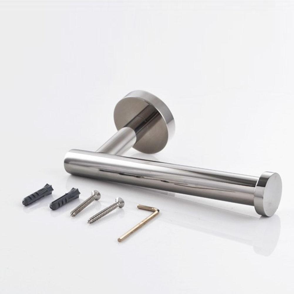 304 Stainless Steel Bathroom Toilet Paper Holder Exquisite Towel Rack Without Cover