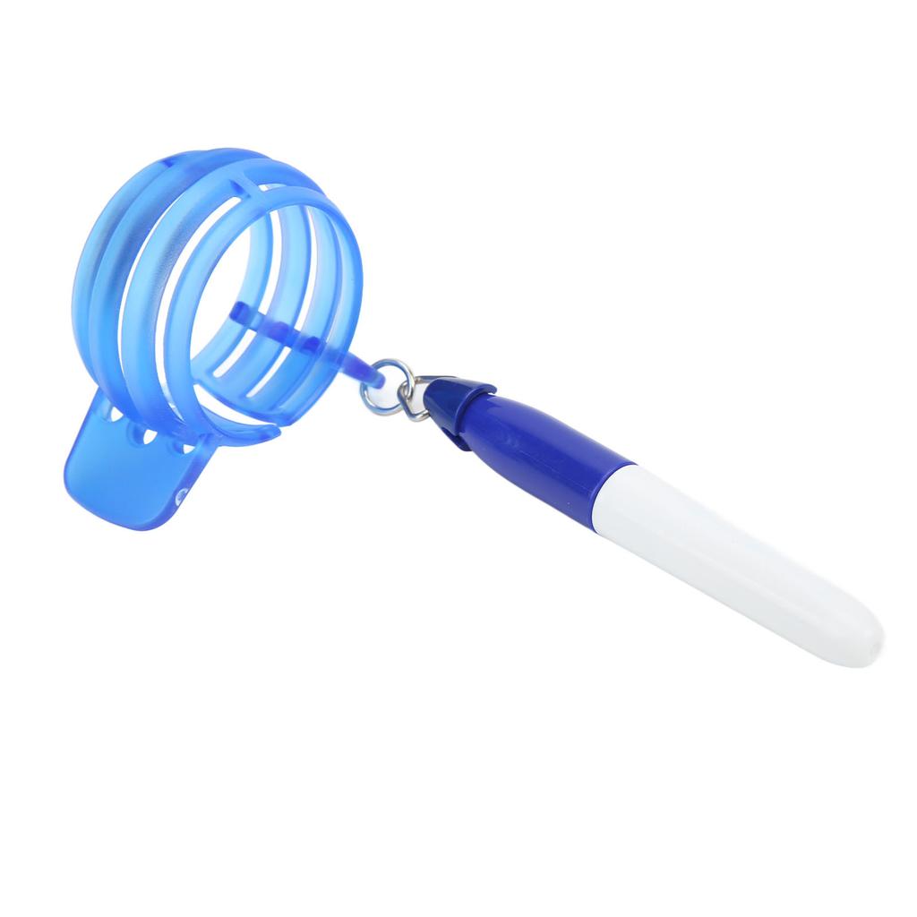 360 Degrees Golf Ball Line Marker Plastic Golf Three Line Drawing Device for General PurposeBlue