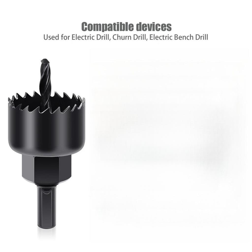 For Soft Wood PVC Board Plasterboard 5/8/13pcs Hole Saw Kit Drill Bit 19-127mm Hole Cutter Set