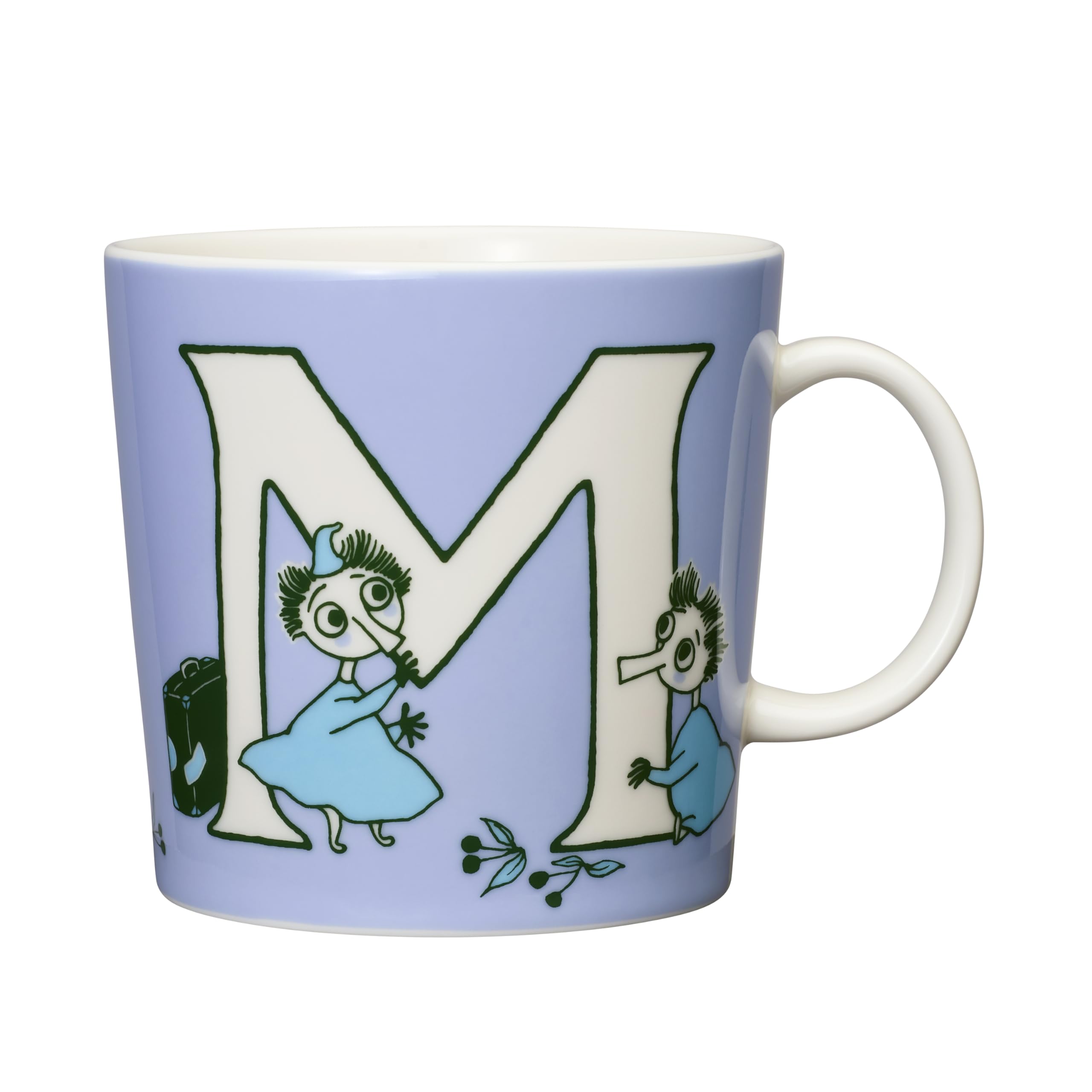 Moomin by ARABIA Alphabet Collection Moomin 1066900 [Officially Imported] Mug, 0.4L,  M  Tableware, Arabia,
