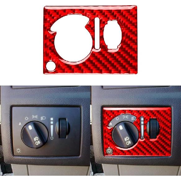 Real Premium Soft Carbon Fiber Interior Accessories Sticker Compatible with Chrysler 300 300C 2005 2006 2007 Car co 2006 Pilot Side Glove Box Storage