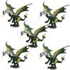 W1501 HOT Blocchi da Costruzione Drago Verde Drago Nero ali di fuoco Action Figures Modelli Accessorio Puzzle Bambini per Giocattoli Regali K2356