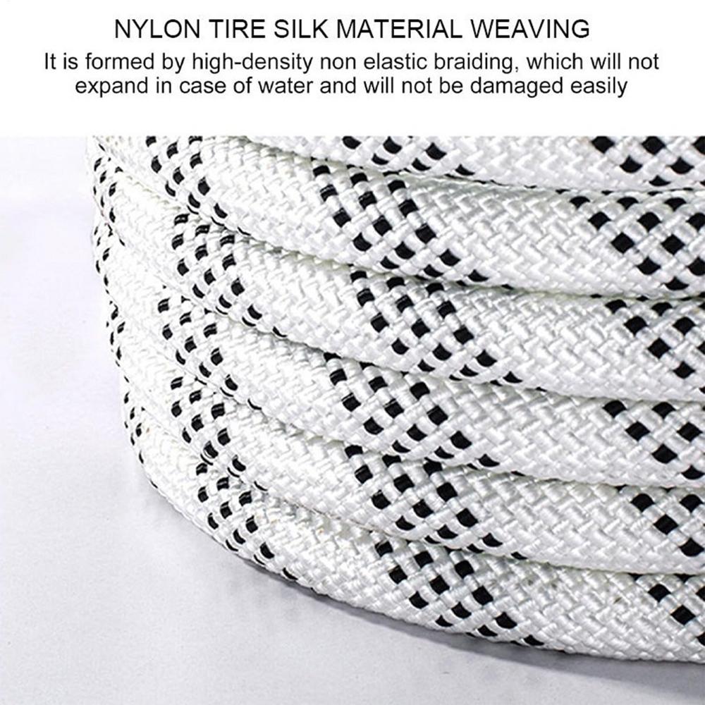 3/4/5M Car Tow Rope Set 10T/5T Tow Strap Off Road Towing Rope Heavy Duty Emergencies Equipment Tow Rope With Hooks For Truck ATV