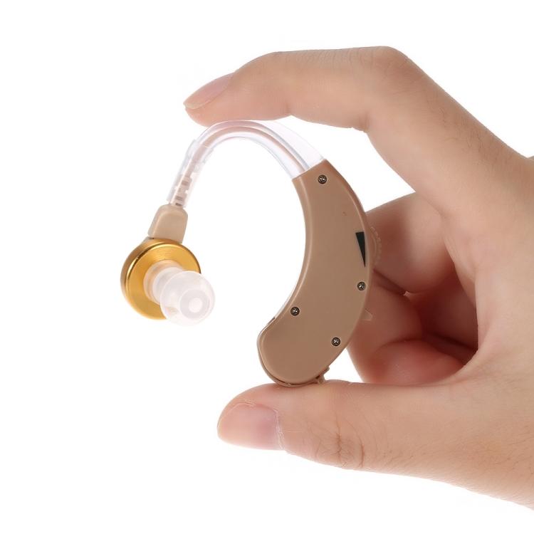 Behind Ear Sound Amplifier Adjustable Tone Hearing Aid