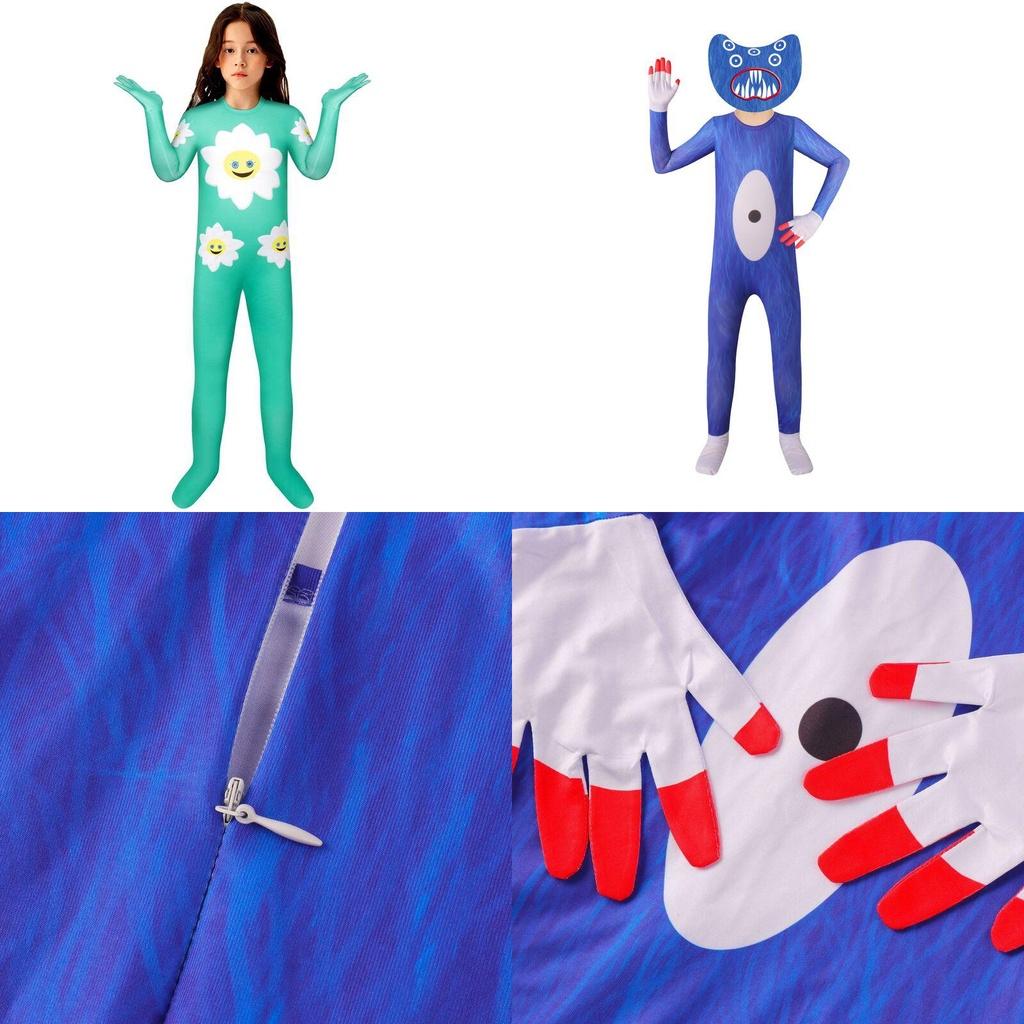 Bright And Durable Poppy Playtime Killy Willy Cosplay Costume Kids Jumpsuit Xmas Outfit