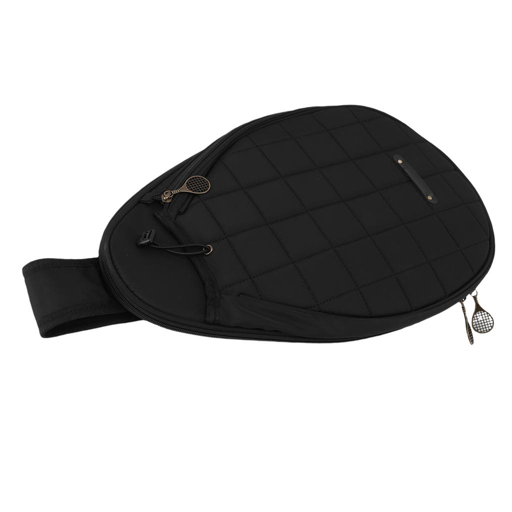 Tennis Backpack for Men Women Polyester Water Proof Tennis Racket Sling Bag with   Strap for Sports Badminton Rackets