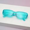 27 Colors New Square Sun Glasses Men Rectangle Small Sun Glasses Male Retro Black Lens Driving Fishing Oculos UV400