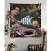 Heißes TV Alice In Borderland Bedruckter Großer Wandteppich Kunst Science-Fiction Zimmer Heimdekoration Dekor Decke