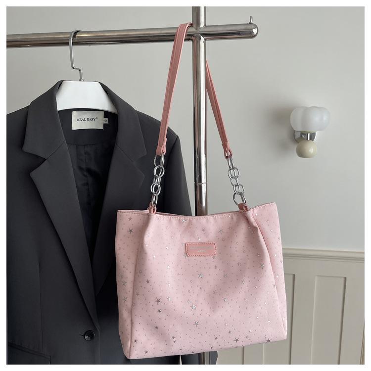 2024 Silberne Lässige Schmetterling Tragetasche - Damen Große Kapazität Sommer Mode Schultertasche