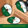 Manganstahl Sägeblatt Vielseitiges Holzsägeblatt Einfach zu bedienen für Möbelbau & Holzbearbeitung