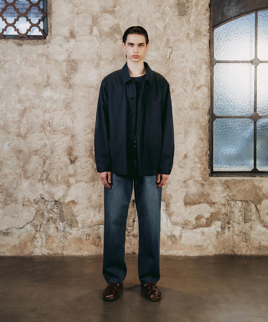 Shirter Soft Twill French Jacket (Navy)