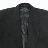 Lanvin Paris/Double-Breasted Fall/Winter Tailored Jacket/Blazer/Men’s 48/Black/Fully Lined/Tencel(USED)
