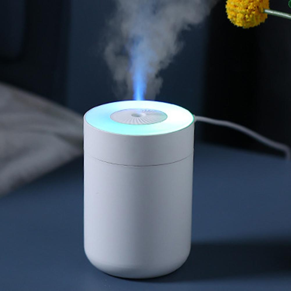 Colorful Atmosphere USB C Humidifier with Soft Mist for Home and Workspace Automatic Timer for Power Off After 3 Hours