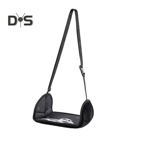 

Гамак для ног в виде самолета с рисунком из мультфильма Эргономичный дизайн Регулируемая простая установка Подставка для ног Гамак для путешествий Необходимые принадлежности Panda