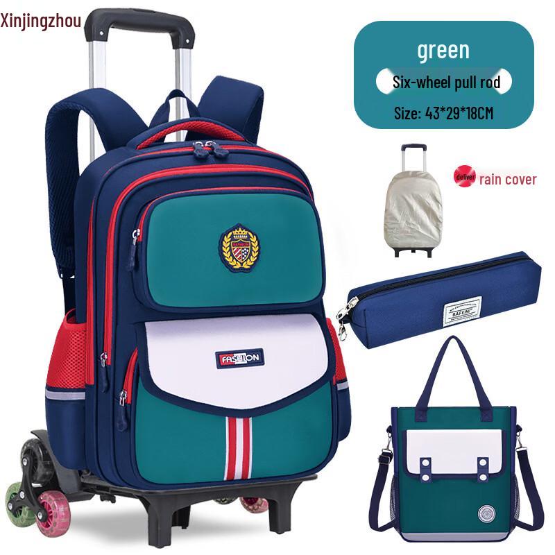Zaino Trolley Impermeabile per Bambini Xinjingzhou