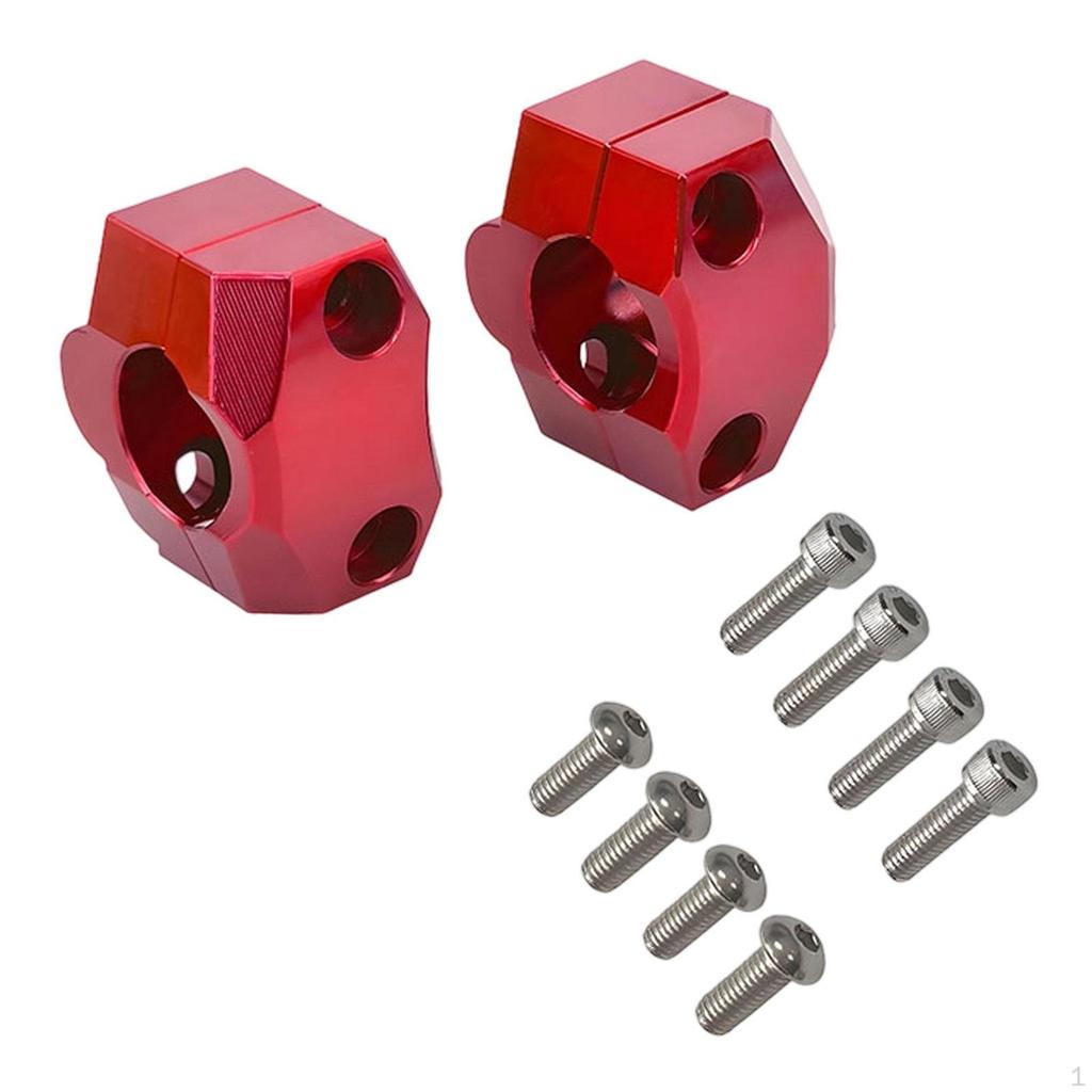 Aluminum Alloy Handlebar Riser, Mount Clamp for Motorbike and ATV