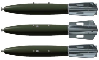 HMA Snake Eye Bomb with BSU86 6 Plastic Model Kit Parts 429 1/48 Mk.82 Fins, Bombs, (Airplane)