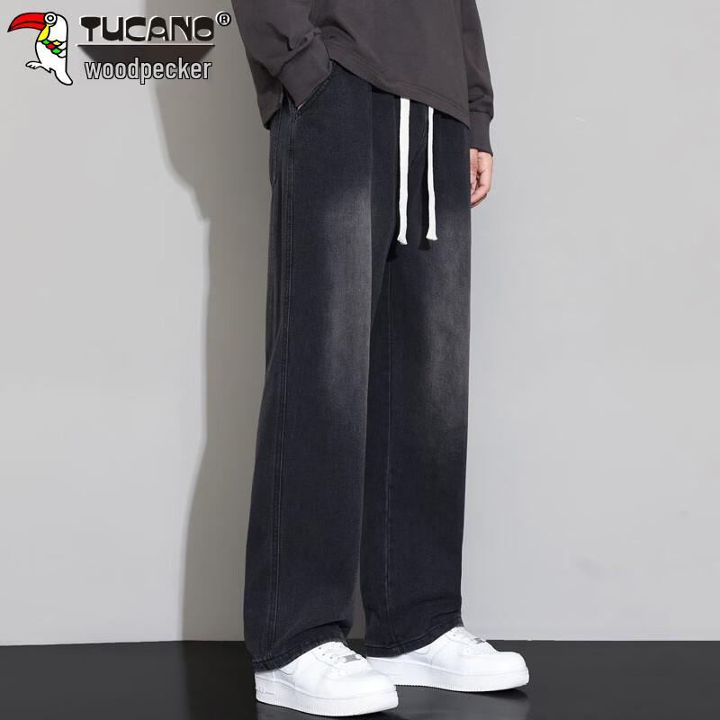 TUCANO Men's Loose Straight Casual Jeans