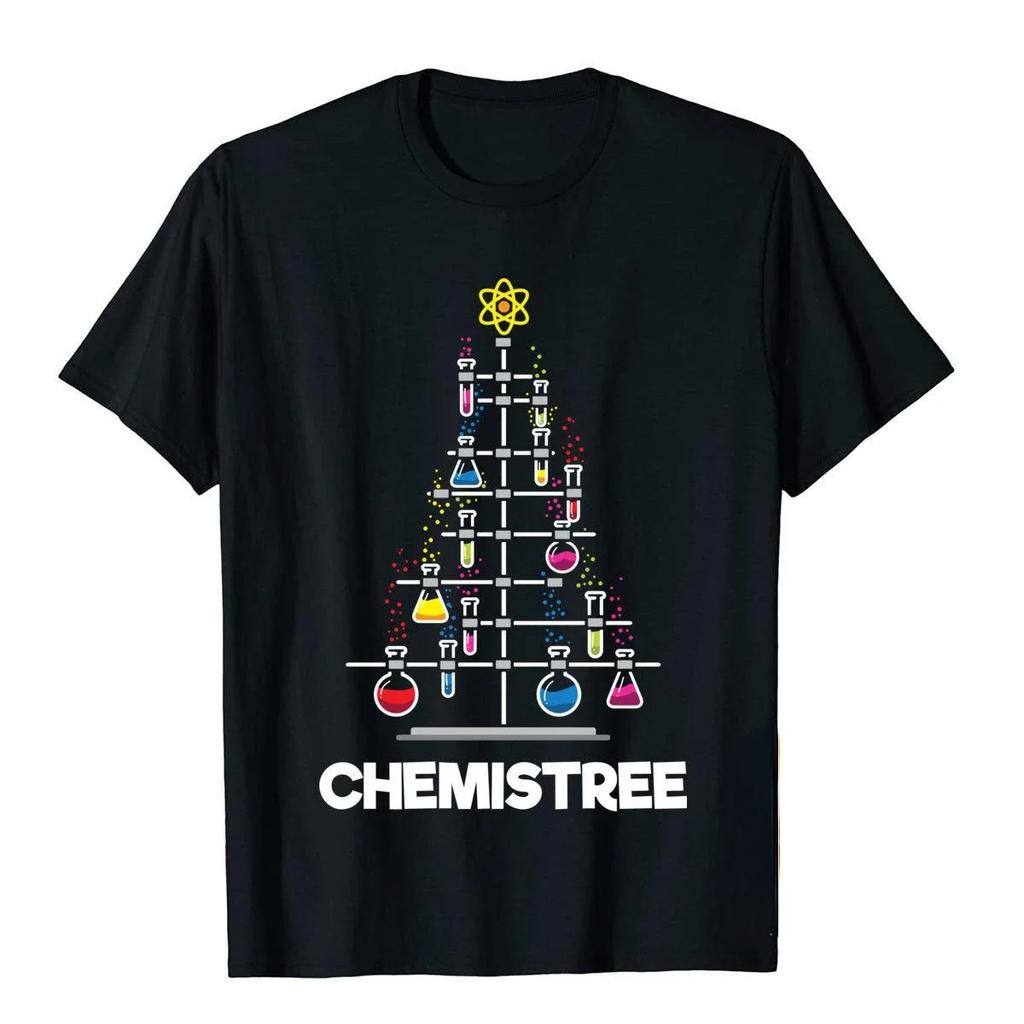 Chemistries Sweatshirt Funny Science Christmas Tree Boy Girl Unique T Shirts For Men Tops Tees Funny New Arrival Graphic Casual#Color(1)