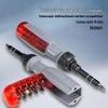 10-Piece Telescopic Ratchet Screwdriver Set - Bendable, Adjustable Phillips & Flathead Tools