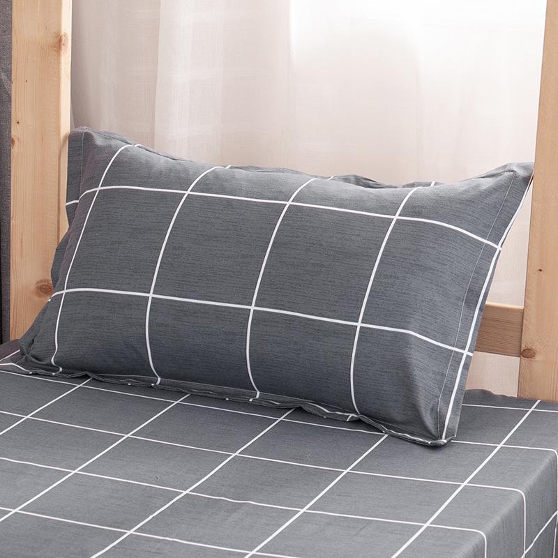 Thickened 48x74cm Pillowcase for Men and Women - Single Piece Cover for Dormitory