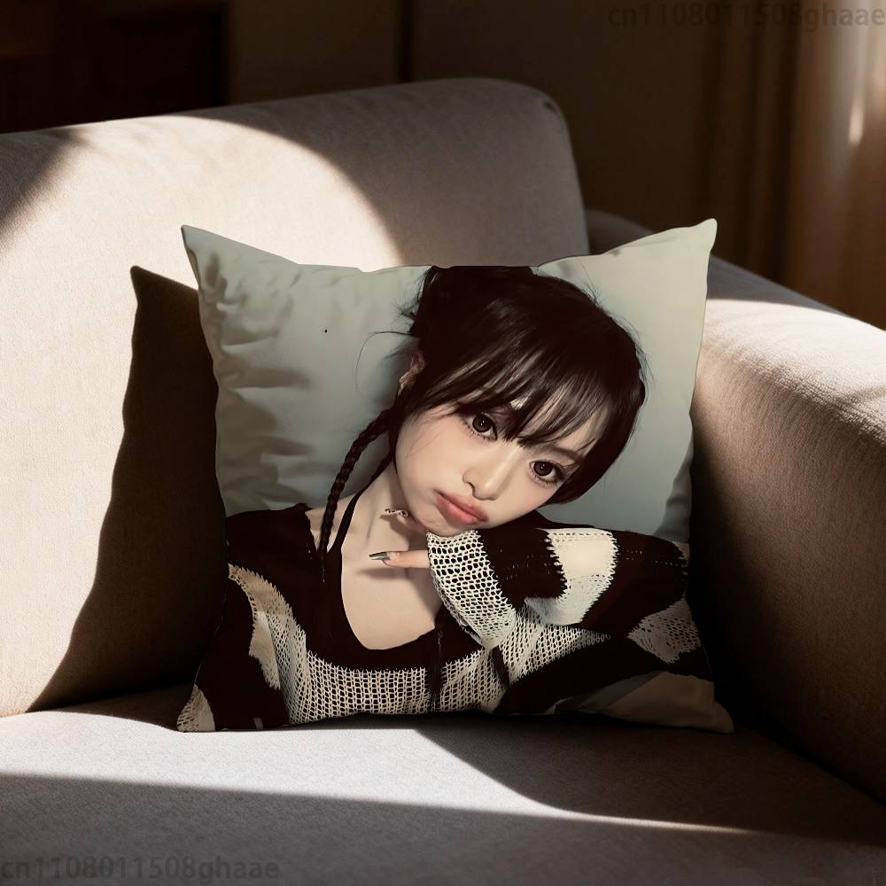 Cute Singer AAhyeon Pillowcase Casual Style Decoration Suitable for Home Decoration Excluding Pillow Core