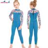 New 2.5MM Children's Warm Diving Suit One-piece Thick Swimsuit With Long Sleeves Floating And Surfing Swimsuit For Small And Medium-sized Children