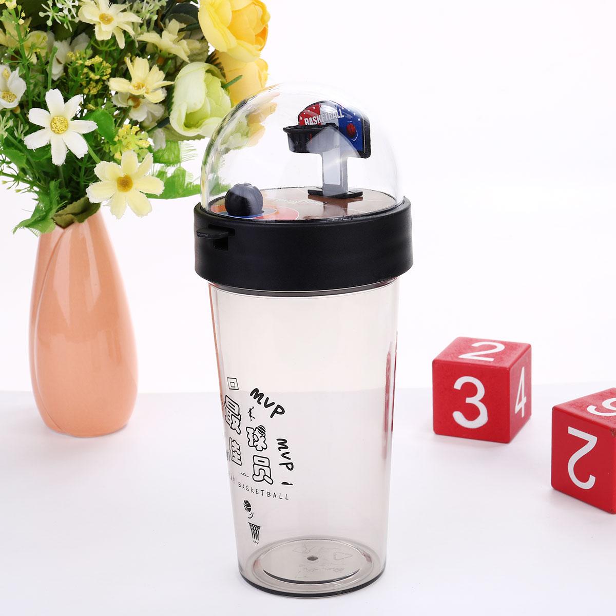 

Water Glasses Creative Cup for Students Giant Drinking Bottle Travel Men and Women чёрный