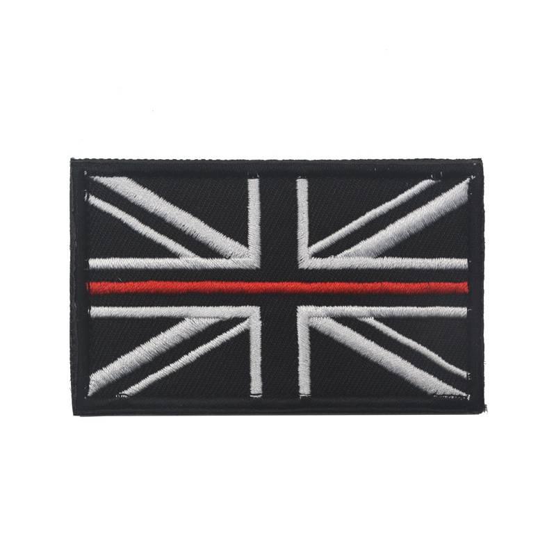Unique And Stylish Embroidered Patch British Flag Design 8*5cm Size