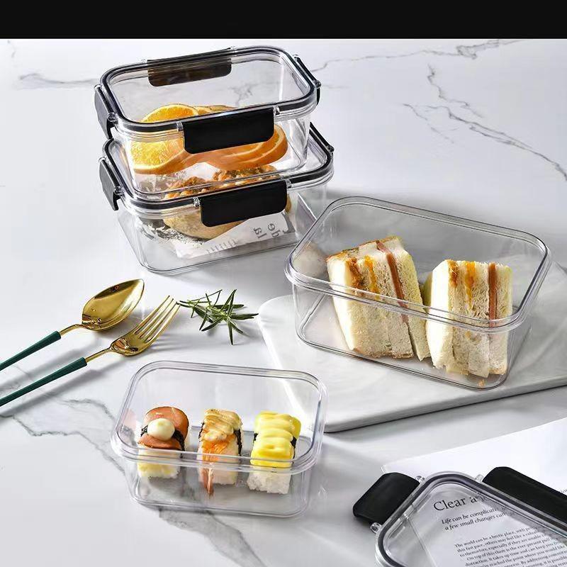 Food-Grade Refrigerator Storage Box with Lid - Fresh-Keeping, Sealable for Freezer, Perfect for Dumplings and Meat Prep