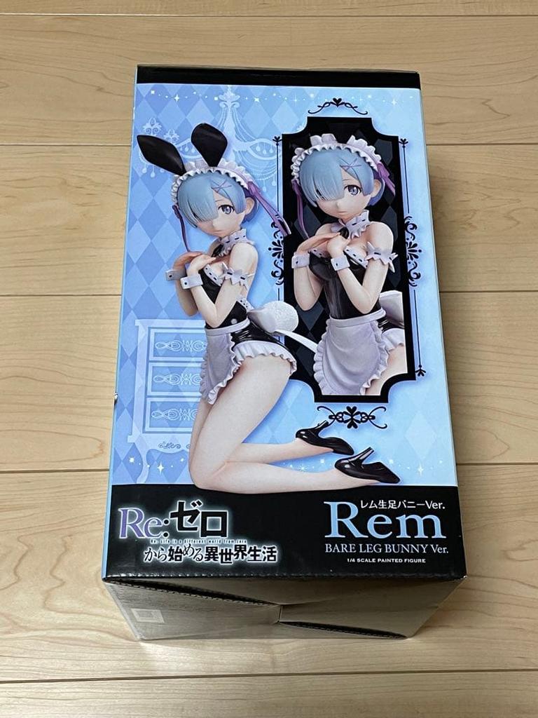 [USED] Re:ZERO -Starting Life in Another World- Rem Bare Leg Bunny Ver. 1/4 Figure