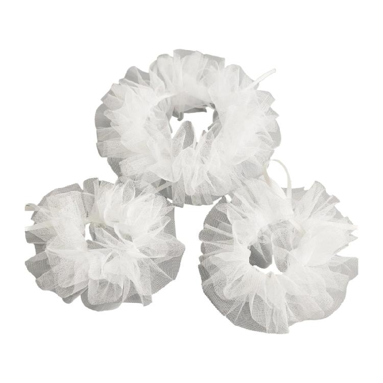 Elizabethan Mesh Ruffle False Collar Choker and Faux Wrist Cuffs for Renaissances Fairs and Theatrical Performances