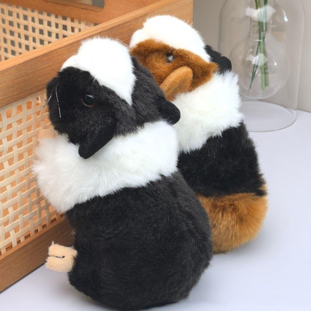 Cute Dolls Guinea Pig Stuffed Simulation Hamster Doll Cartoon Plush Mouse Dolls  Room Decor
