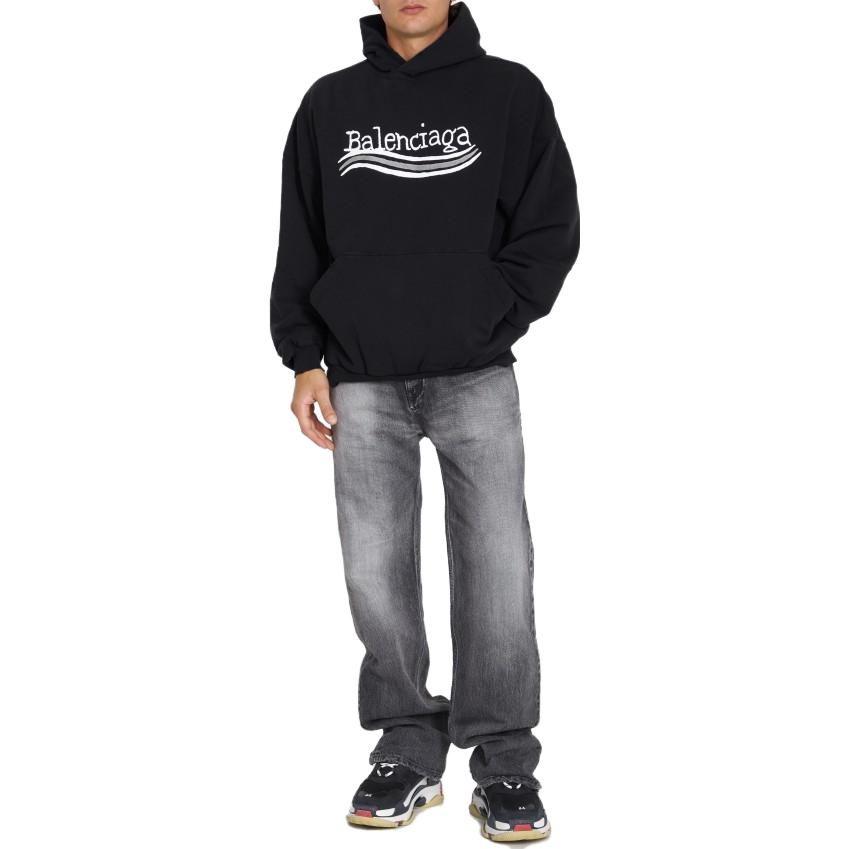 Balenciaga Large Fit Hoodie 739024TNVE91197